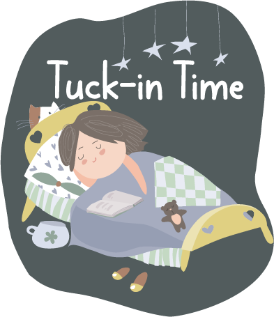 Remind your little girl the importance of good self-care with this tuck-in time die-cut sticker. Made of adhesive vinyl. Measures approx. 3.5
