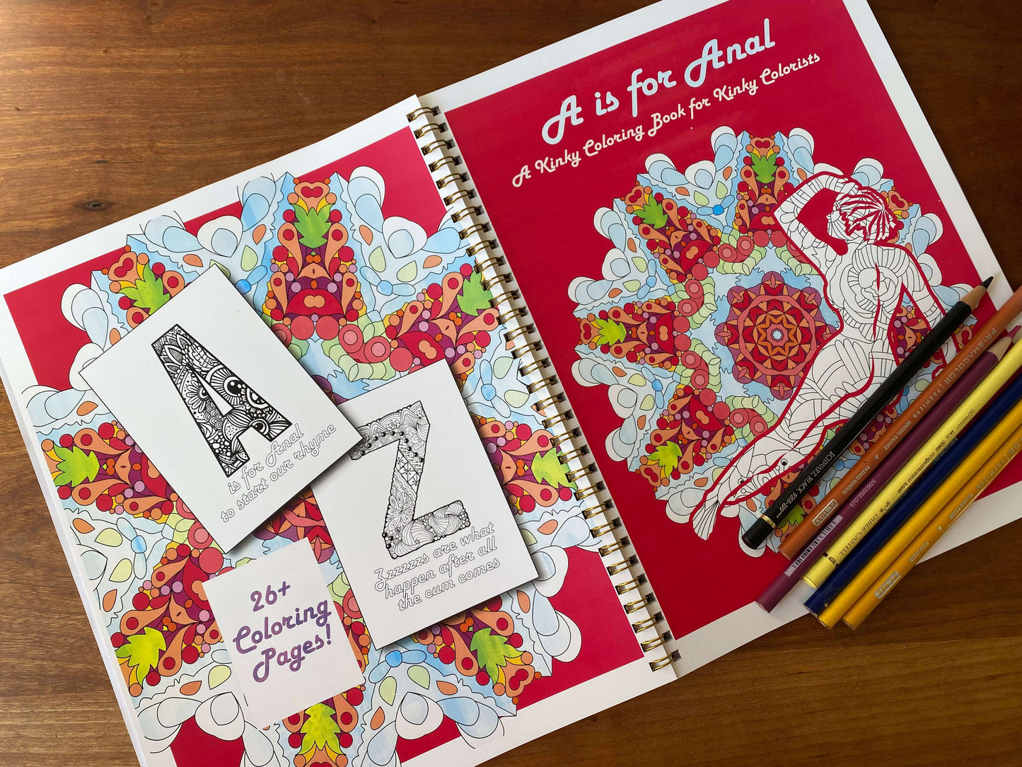 A is for Anal - coloring book for kinky people