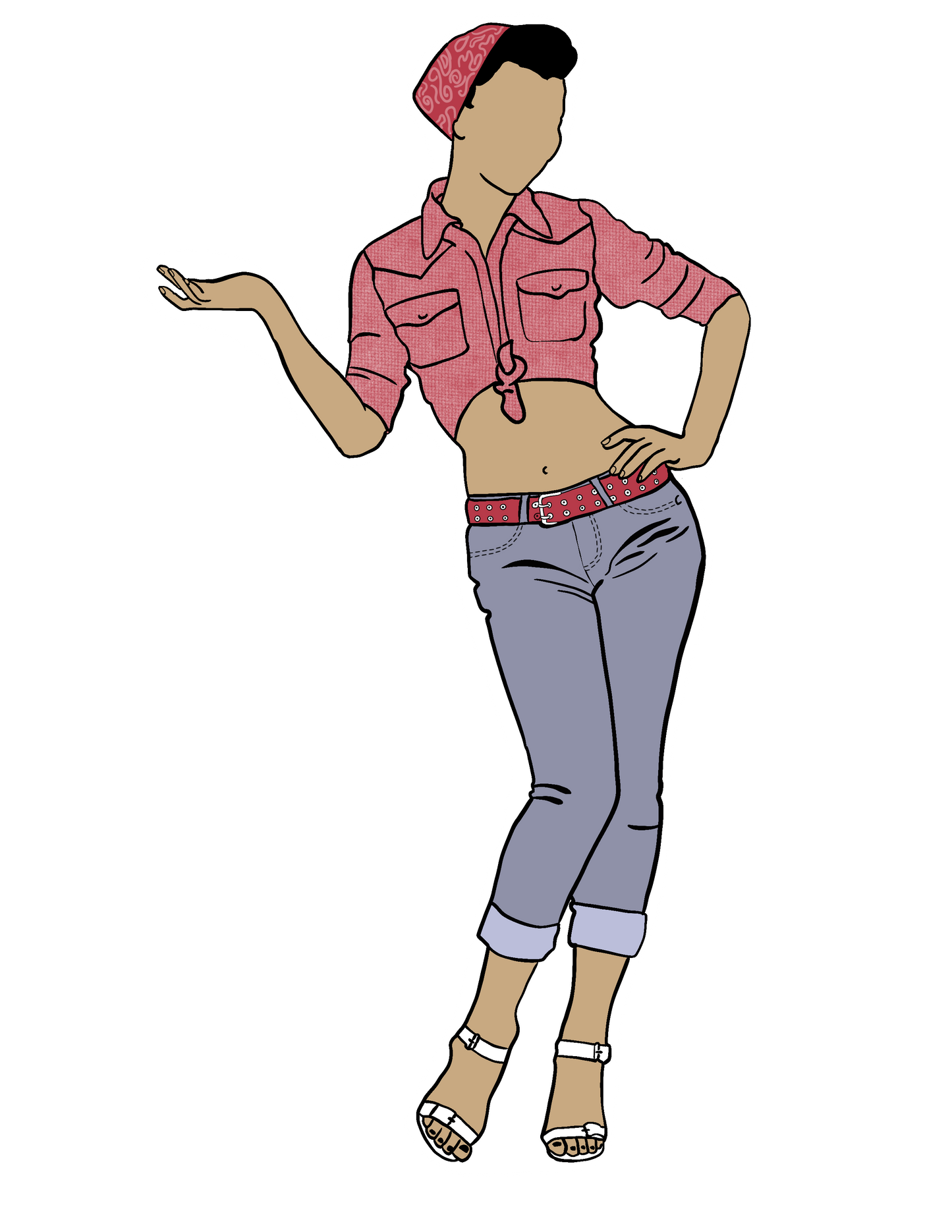 Zelda pin-up sticker