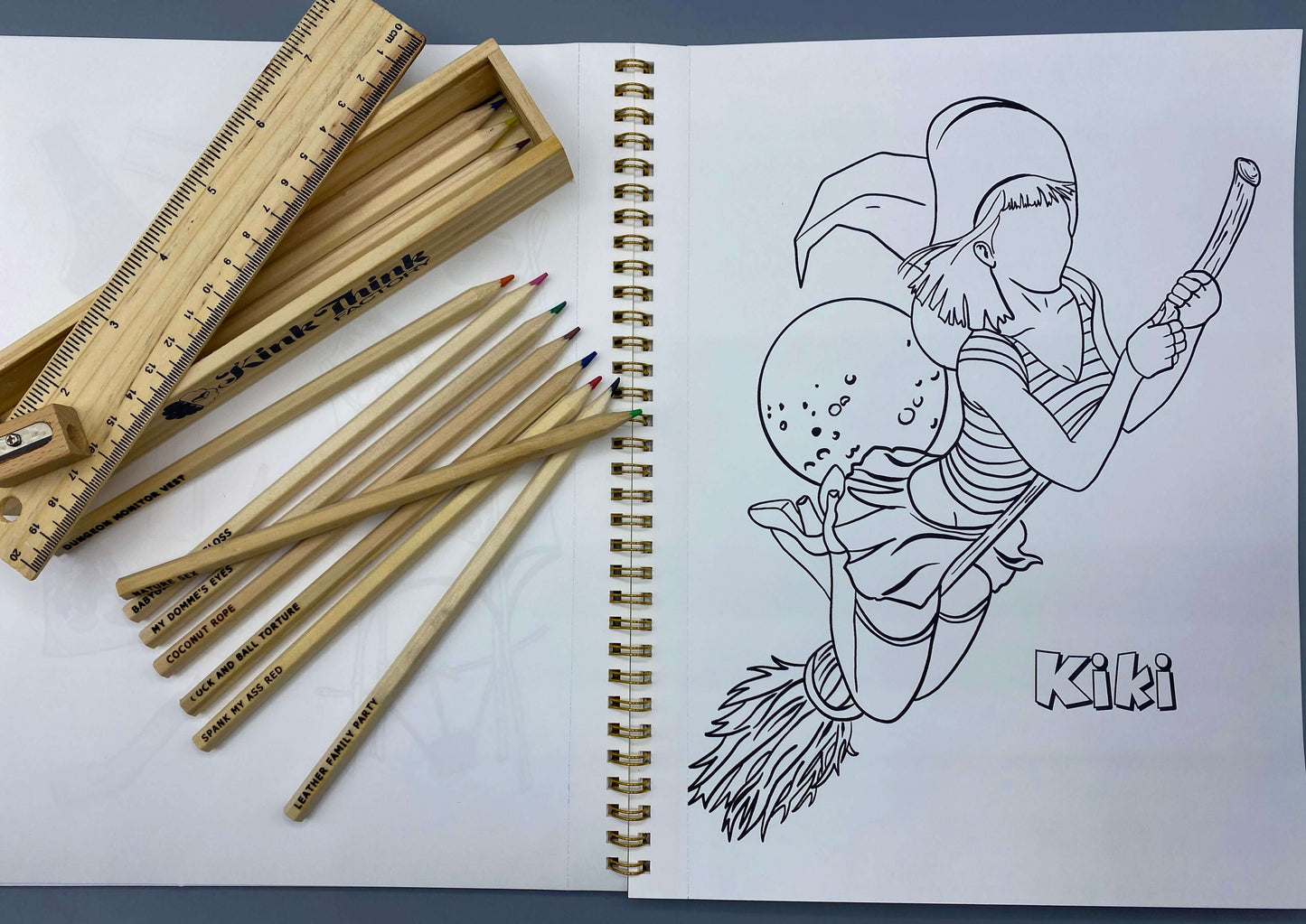 Fantasy Pin-up Girls adult Coloring Book - Volume Two