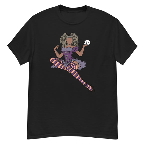 Pin-up T-Shirt Featuring Millie, Our Adorable Goth Girl