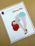Fantasy Pin-up Girls adult Coloring Book - Volume One