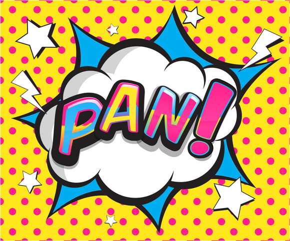 Pan! Sticker/laptop decal