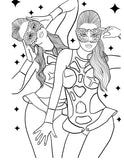 Bodies in Motion adult coloring book